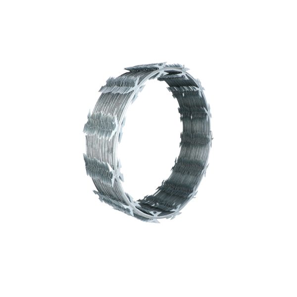 CO84 - Concertina de seguridad punta tipo navaja, 4 puntas, 8 m, 4.8 kg Surtek