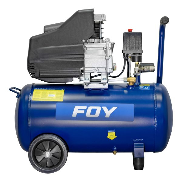 COMP340 - Compresor de aire eléctrico lubricado 40L, 1.5HP, 127V Foy