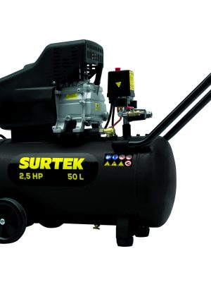 COMP550B.jpg COMP550B - Compresor de aire eléctrico lubricado 50L, 2.5HP, 127V Surtek
