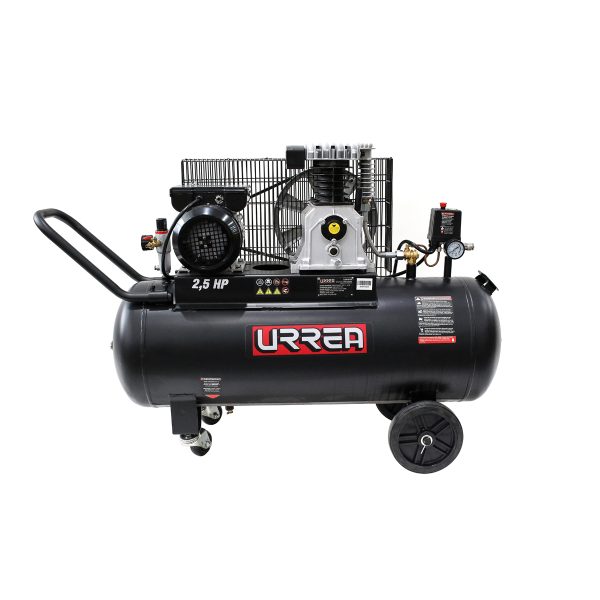 COMP8100 - Compresor de aire eléctrico lubricado 100L, 2.5HP, 127V Urrea