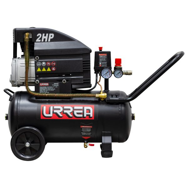 COMP825 - Compresor de aire eléctrico lubricado 25L, 2HP, 127V Urrea