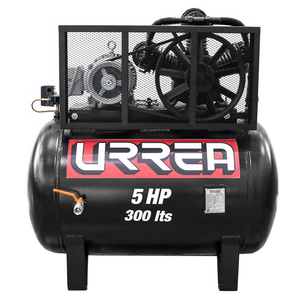 COMP9503 - Compresor de aire eléctrico de banda 300L, 5HP, 220V - 440V Urrea
