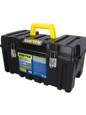 CPS20.jpg CPS20 - Caja portaherramientas plástica con broches metálicos color negro 21" x 10" x 10" Surtek