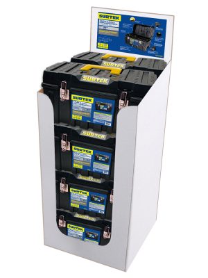 CPS20E - Despachador para cajas plásticas, 8 piezas Surtek