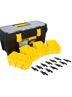 CPS6C - Juego de cajas portaherramientas plásticas, 6 piezas Surtek