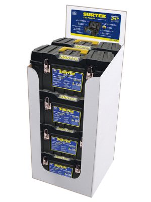 CPSC20E - Despachador para cajas plásticas, 10 piezas Surtek