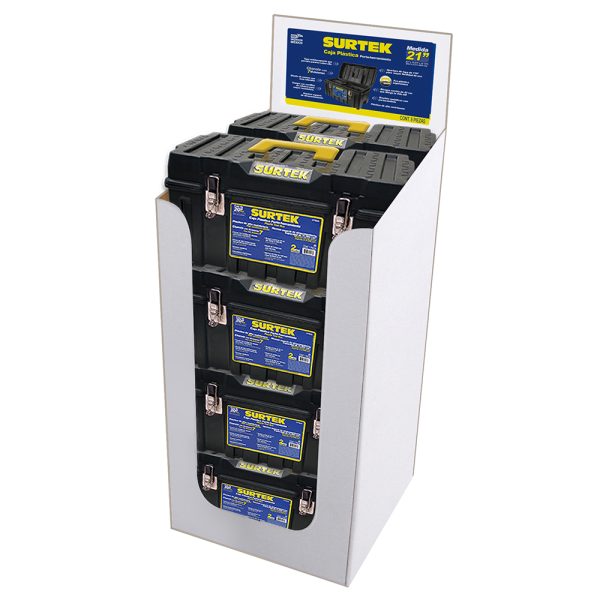 CPSC20E - Despachador para cajas plásticas, 10 piezas Surtek