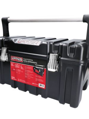 CPU20A.jpg CPU20A - Caja portaherramientas plástica con broches metálicos color negro 21" x 11" x 10" Urrea