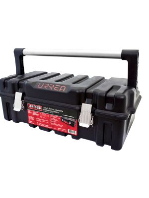 CPUC20.jpg CPUC20 - Caja portaherramientas plástica con broches metálicos color negro 21" x 11" x 7" Urrea