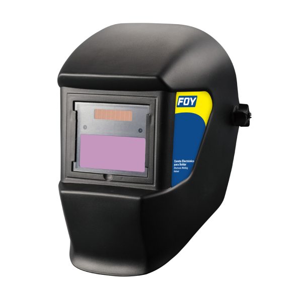 CSF01 - Careta electrónica para soldar con panel solar Foy