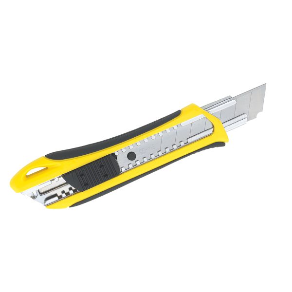 CUTF25.jpg CUTF25 - Cutter con cuerpo de plástico de 25 mm, cambio automático de navaja Surtek