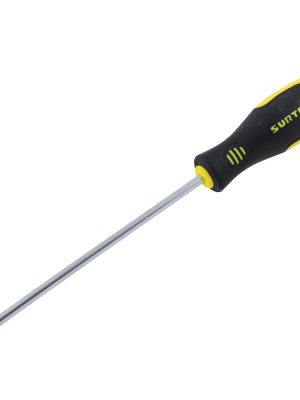 D230.jpg D230 - Destornillador con mango bimaterial, punta cabinet barra redonda 1/4" x 10" Surtek