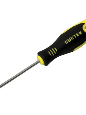 D242 - Destornillador con mango bimaterial, punta Phillips mini #0 x 2-1/2" Surtek