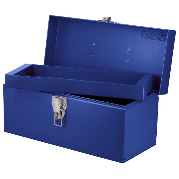 D2A.jpg D2A - Caja portaherramientas métalica con asa plástica color azul 14" x 6" x 6" Urrea