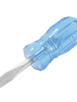 D352 - Destornillador con mango azul, tipo trompo punta plana 1/4" x 1-1/2" Surtek