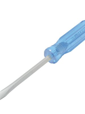 D367 - Destornillador con mango azul, punta plana barra cuadrada 3/8" x 12" Surtek
