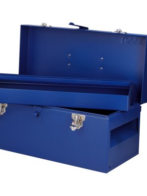 D3A.jpg D3A - Caja portaherramientas métalica con asa plástica color azul 16" x 7" x 7" Urrea