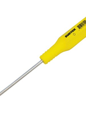 D4330 - Destornillador con mango amarillo, punta Torx barra redonda  T30 x 4" Surtek
