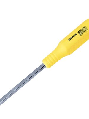 D445G - Destornillador con mango amarillo de golpe, punta Phillips barra cuadrada #2 x 4" Surtek