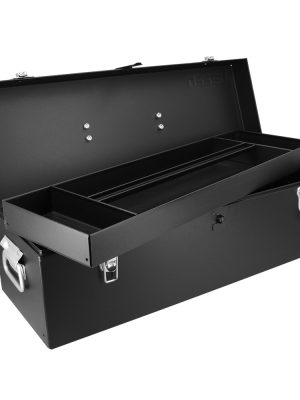 D9C20.jpg D9C20 - Caja portaherramientas metálica con asa metálica color negro 25" x 8" x 9" Urrea