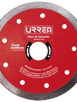 DDIC7 - Disco de diamante continuo, 7" Urrea