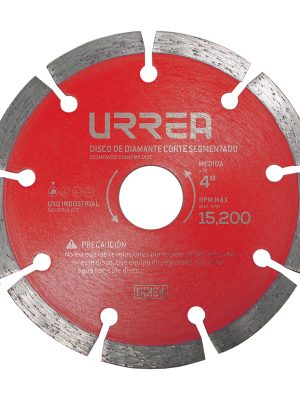 DDIS45 - Disco de diamante segmentado, 4-1/2" Urrea