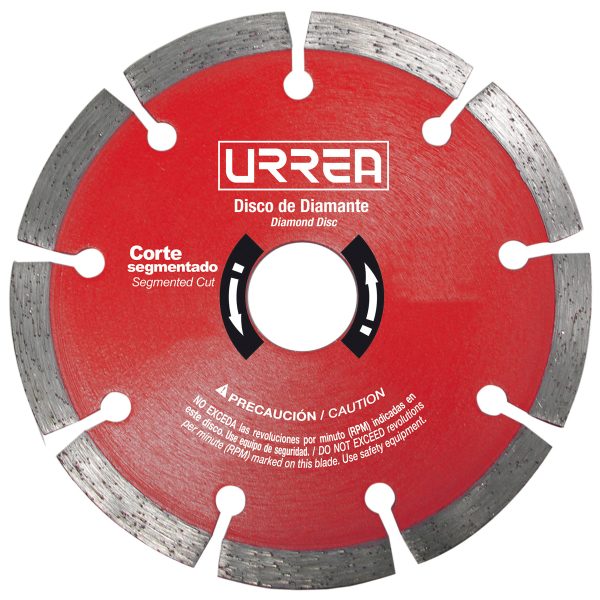 DDIS7.jpg DDIS7 - Disco de diamante segmentado, 7" Urrea