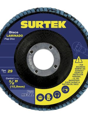 DLZ708 - Disco laminado tipo 29 grano 80, 7" Surtek