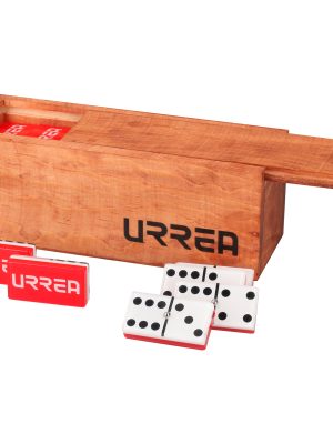 DOMU.jpg DOMU - Dominó de acrílico con caja de madera, 28 piezas Urrea