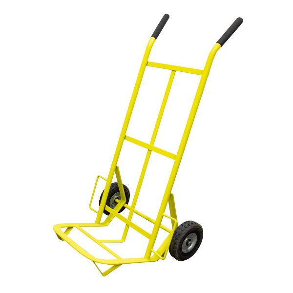 DRS200 - Diablo refresquero capacidad 200 kg con llanta sólida Surtek