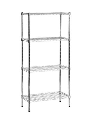 E4824 - Anaquel de alambre 48" x 24" 4 niveles Urrea