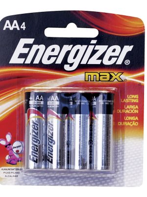 E91BP-4.jpg E91BP-4 - Pila alcalina Energizer® "AA", 4 piezas Surtek