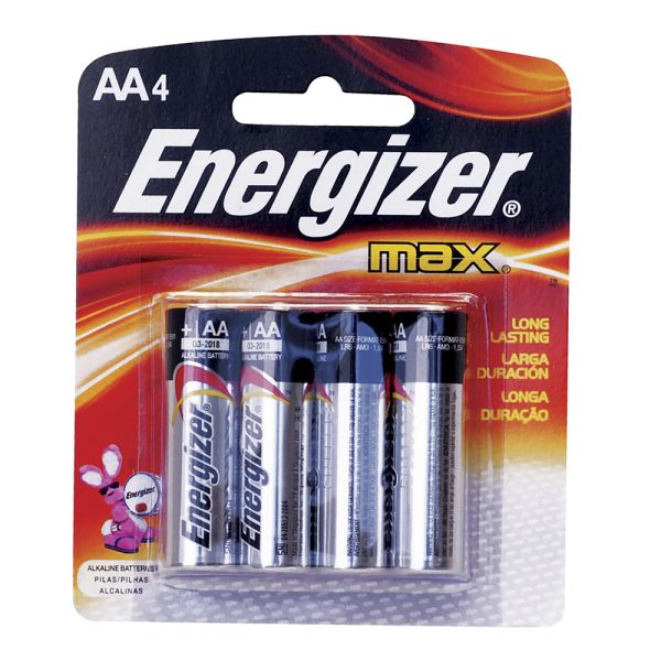 E91BP-4 - Pila alcalina Energizer® "AA",  4 piezas Surtek