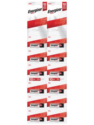 E92BP1X12 - Tira de pilas alcalinas Energizer® "AAA", 12 piezas Surtek