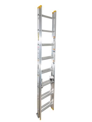 EE16 - Escalera de extensión tipo III de aluminio con 16 peldaños Surtek