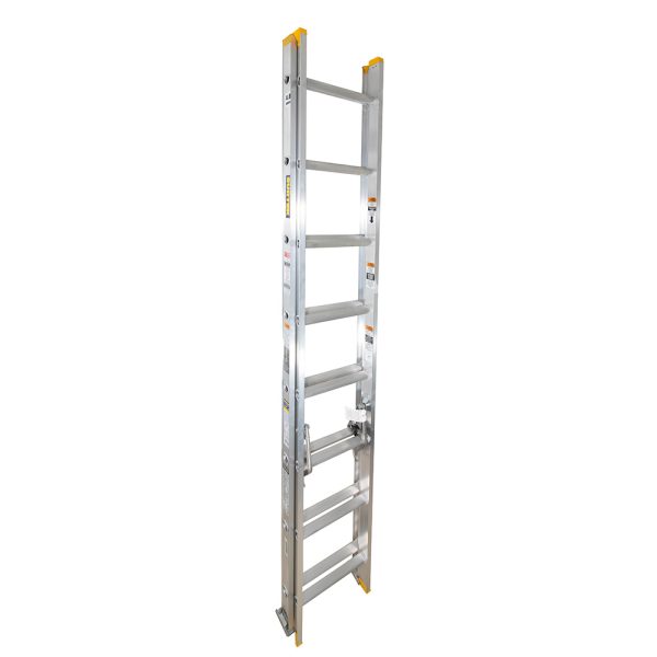 EE16 - Escalera de extensión tipo III de aluminio con 16 peldaños Surtek