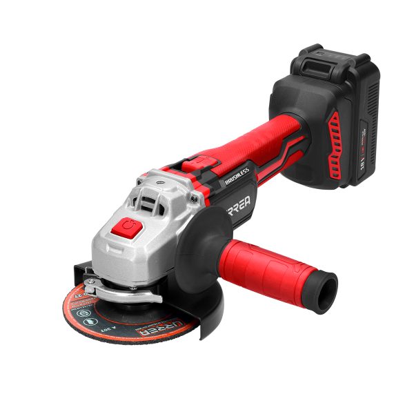 EI1018.jpg EI1018 - Esmeriladora angular inalámbrica 4-1/2" - 5" a batería Litio-ion 18 V Urrea