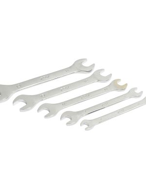 EM5.jpg EM5 - Juego de llaves españolas pulido espejo métricas, 5 piezas en rack Foy