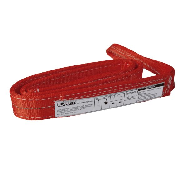 EP228.jpg EP228 - Eslinga de poliéster plana tipo ojo-ojo reforzada 2" x 8 m, 2 capas Urrea