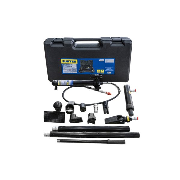 EQC10 - Equipo hidráulico para carrocero 10 toneladas, 14 piezas Surtek