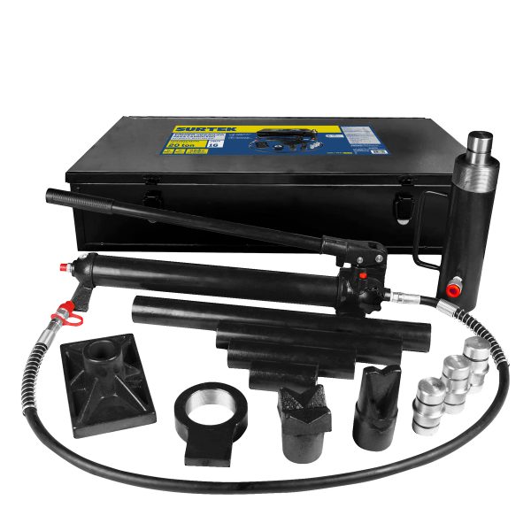 EQC20 - Equipo hidráulico para carrocero 20 toneladas, 16 piezas Surtek