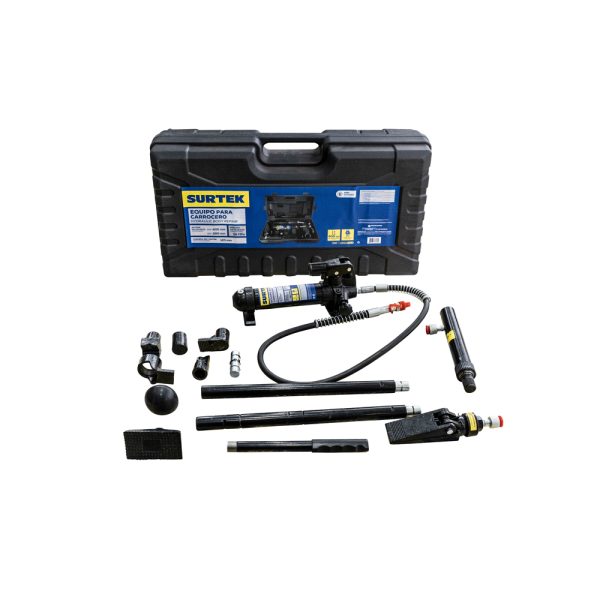 EQC4 - Equipo hidráulico para carrocero 4 toneladas, 14 piezas Surtek