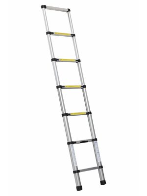 ETE7 - Escalera telescopica de aluminio con 7 peldaños Surtek