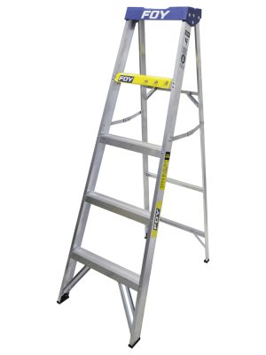 ETF4.jpg ETF4 - Escalera de tijera tipo III de aluminio y tapa plástica con 4 peldaños Foy