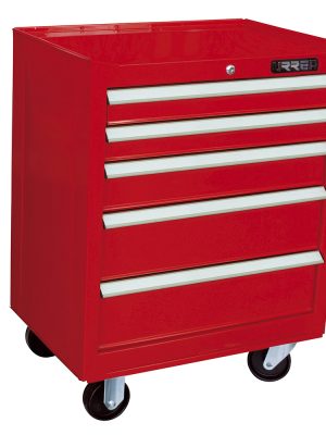 EX27M5.jpg EX27M5 - Gabinete móvil 5 gavetas color rojo serie EX 27" Urrea