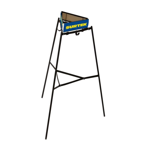 EXHCARR - Exhibidor de piso para carretillas 78.5 x 78.5 x 175 cm Surtek