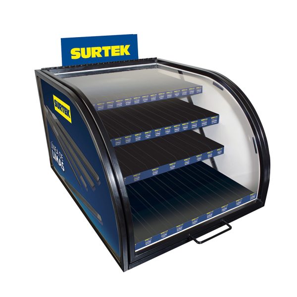 EXLIMAS - Exhibidor de mostrador para limas 31 x 41.5 x 54.5 cm Surtek