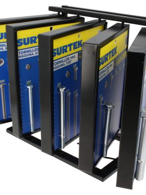 EXMUE.jpg EXMUE - Exhibidor de mostrador para muestrarios 34 x 33 x 26 cm Surtek