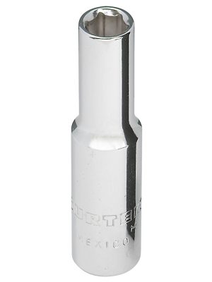 F4409HL.jpg F4409HL - Dado largo cuadro de 1/4", 6 puntas, en pulgadas, 9/32" Surtek