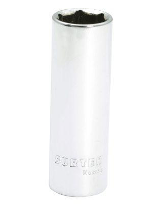 F4413HLM.jpg F4413HLM - Dado largo cuadro de 1/4", 6 puntas, métrico, 13 mm Surtek